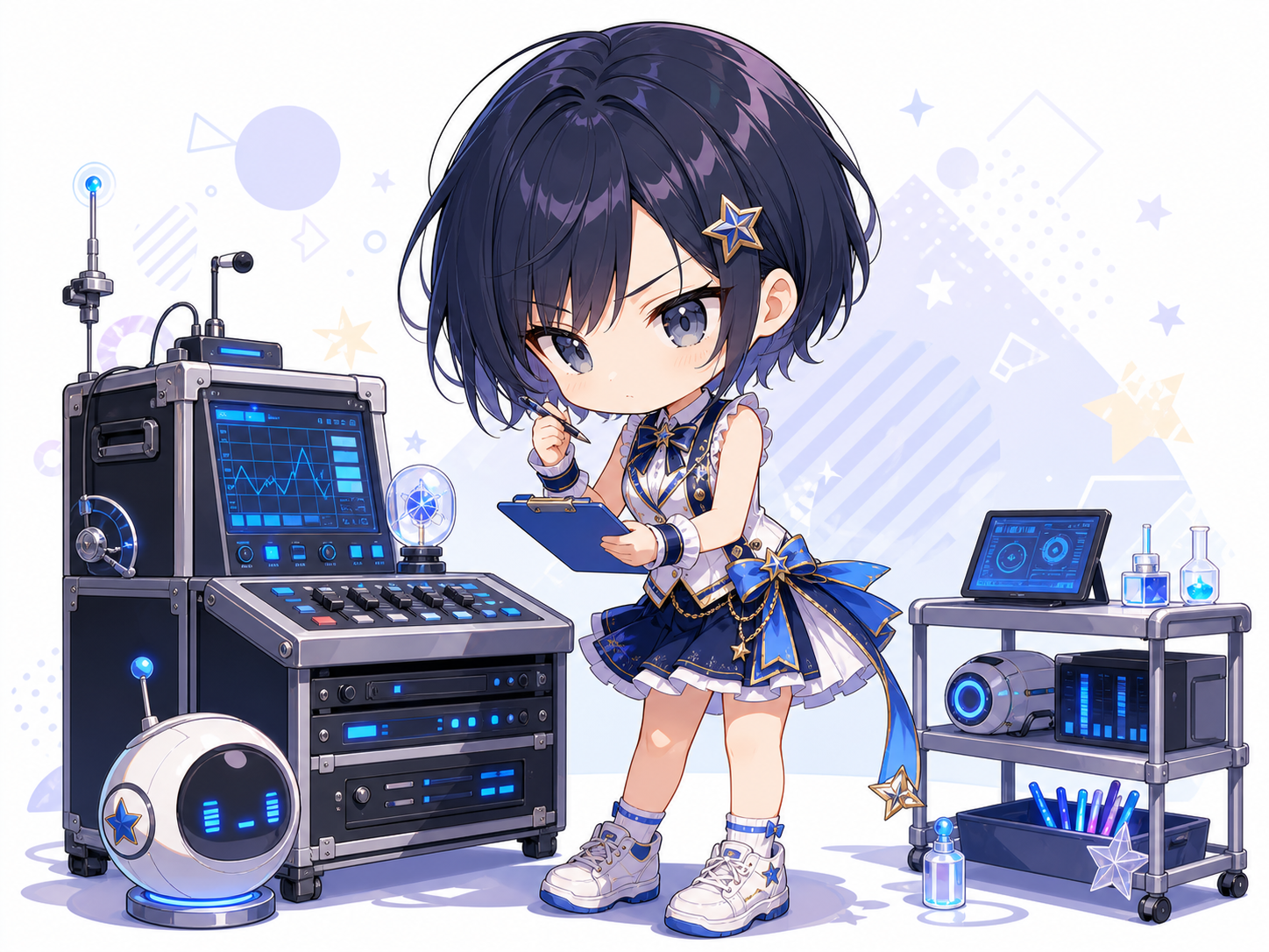 黒瀬ミオのミニキャラ